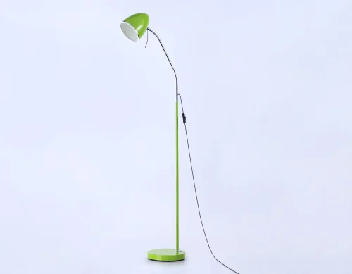Торшер TR97693 Ambrella light для чтения зелёный 1 лампа, основание зелёное в стиле современный
 фото 2