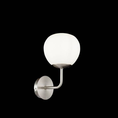 Бра Erich MOD221-WL-01-N Maytoni белый на 1 лампа, основание никель в стиле современный  фото 2