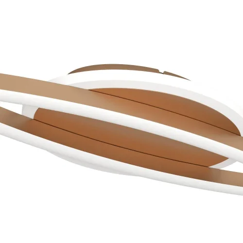 Светильник потолочный Lungolago 901221 Eglo бронзовый на 1 лампу, основание бронзовое в стиле современный хай-тек фото 4