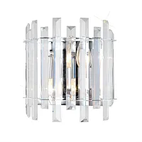 Бра Ингвар CL334321 Citilux прозрачный 2 лампы, основание хром в стиле классический 