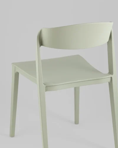 Стул Moris, пластик серо-зеленый УТ000039253 Stool Group, /, ножки/пластик/, размеры - *775***490*510 фото 8