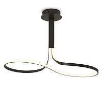 Светильник потолочный LED NUR 5707 Mantra коричневый 1 лампа, основание коричневое в стиле современный хай-тек 