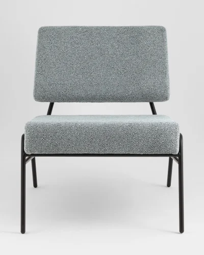 Кресло Теллинг шенилл серо-синий УТ000041926 Stool Group, /, ножки//, размеры - *****мм фото 9