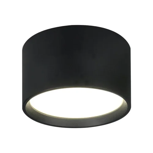 Светильник накладной LED 20005SMU/02LED SBK Escada чёрный 1 лампа, основание чёрное в стиле современный круглый фото 2