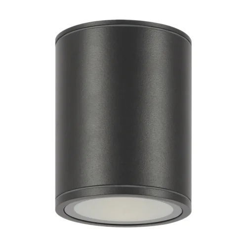 Светильник накладной LED Bar O306CL-L12GF Maytoni чёрный на 1 лампу, основание чёрное в стиле современный круглый фото 4