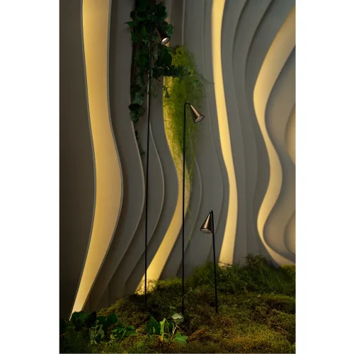 Ландшафтный светильник LED Muliphein A1084PA-3BK Arte Lamp уличный IP65 чёрный на 3 лампы, плафон чёрный в стиле минимализм современный LED фото 3