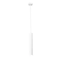 Светильник подвесной V4641-0/1S Vitaluce белый 1 лампа, основание белое в стиле арт-деко трубочки