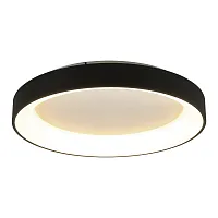 Светильник потолочный LED Niseko 8022 Mantra белый на 1 лампу, основание чёрное в стиле современный 