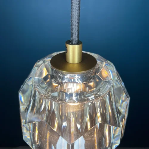 Светильник подвесной Boule 84594-22 ImperiumLoft прозрачный 1 лампа, основание латунь в стиле современный  фото 7