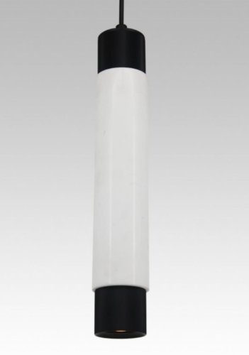 Светильник подвесной Evet APL.618.16.01 Aployt белый 1 лампа, основание чёрное в стиле современный 