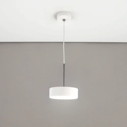 Светильник подвесной LED Тао CL712S120N Citilux белый 1 лампа, основание белое в стиле современный 