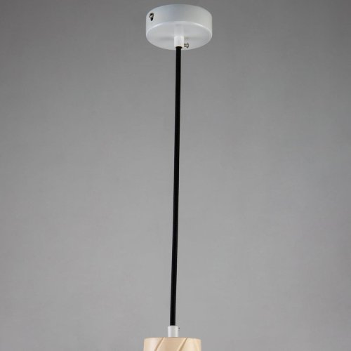 Светильник подвесной Vikont 2713-1P Favourite бежевый 1 лампа, основание бежевое в стиле современный трубочки фото 3