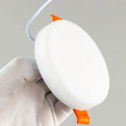 Светильник точечный LED Вега CLD5315W Citilux белый 1 лампа, основание белое в стиле хай-тек современный  фото 4