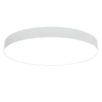 Светильник потолочный LED Zon C032CL-90W3K-RD-W Maytoni белый 1 лампа, основание белое в стиле современный круглый тарелка