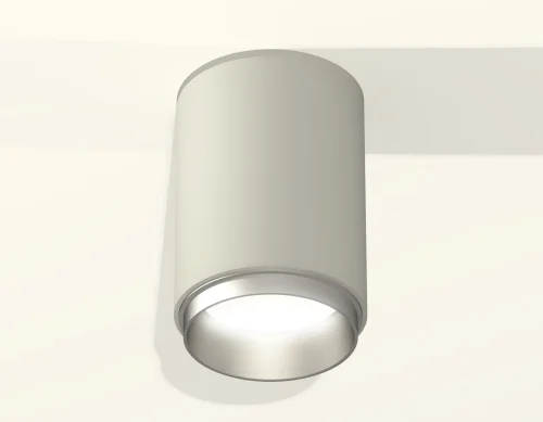 Светильник накладной Techno spot XS6314023 Ambrella light серый 1 лампа, основание серое в стиле современный круглый фото 3