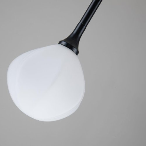 Светильник подвесной Suri 2688-1P Favourite белый 1 лампа, основание чёрное в стиле флористика  фото 5