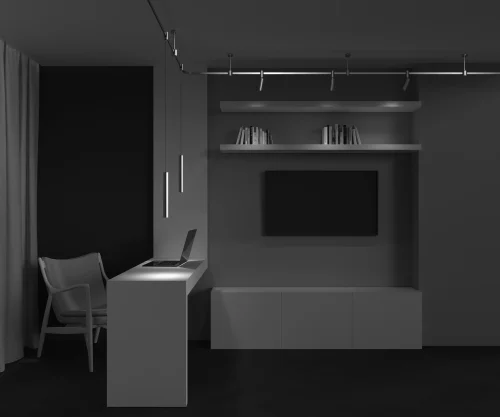 Трековый подвесой светильник Focus Led Flarity 4000K 5Вт 60° TR155-1-5W4K-PT Maytoni никель для шинопроводов серии Magnetic trаck system Flarity никель фото 9