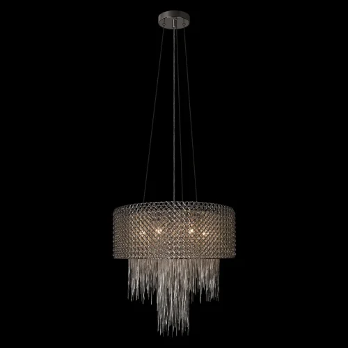 Люстра подвесная Opera 10406/500 LOFT IT никель на 6 ламп, основание никель в стиле арт-деко фото 2