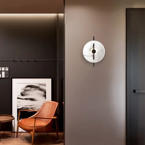 Настенный светильник DELANO 140638-26 ImperiumLoft белый на 1 лампу, основание чёрное в стиле современный фото 7 Настенный светильник DELANO 140638-26 ImperiumLoft белый на 1 лампу, основание чёрное в стиле современный фото 7