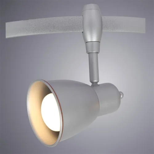 Трековый светильник A3058PL-1SI Arte Lamp серебряный для шинопроводов серии Rails Heads серебряный фото 2