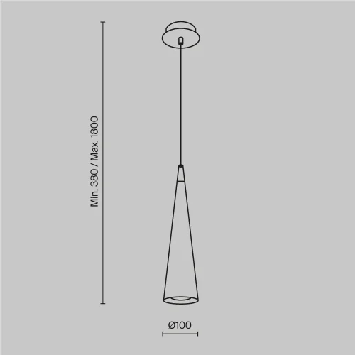 Светильник подвесной Nevill P318-PL-01-W Maytoni белый на 1 лампу, основание белое в стиле современный трубочки фото 8 Светильник подвесной Nevill P318-PL-01-W Maytoni белый на 1 лампу, основание белое в стиле современный трубочки фото 8