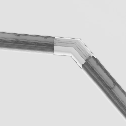 Угол-соединитель 135° встраиваемый Magnetic track system Gravity TRA010CLO-42W Maytoni белый в стиле хай-тек современный для светильников серии Magnetic track system Gravity встраиваемый gravity магнитная магнитный фото 4