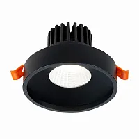 Светильник точечный LED St751 ST751.448.10 ST-Luce чёрный 1 лампа, основание чёрное в стиле модерн хай-тек 
