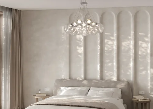 Светильник подвесной LED Verto FR5580PL-L60CH Freya прозрачный на 1 лампу, основание никель в стиле современный шар фото 7 Светильник подвесной LED Verto FR5580PL-L60CH Freya прозрачный на 1 лампу, основание никель в стиле современный шар фото 7