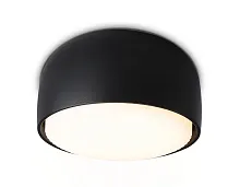 Светильник накладной TN71003 Ambrella light чёрный 1 лампа, основание чёрное в стиле хай-тек современный круглый
