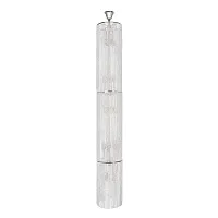 Люстра хрустальная каскадная столб Lazio E 1.9.35.502 N Arti Lampadari без плафона прозрачная на 20 ламп, основание никель в стиле классический 