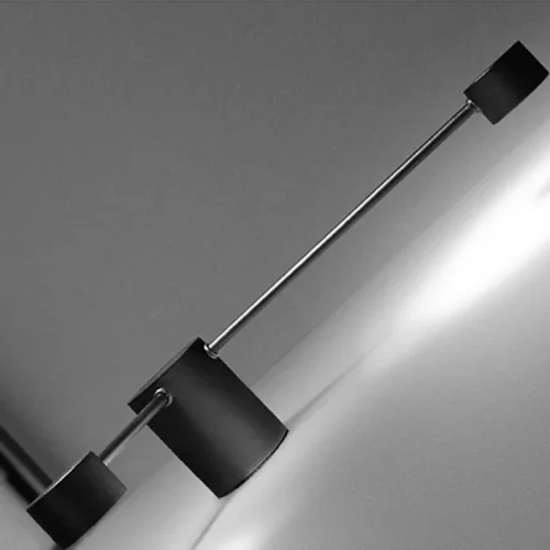 Бра Via Pin Wall Injection L41,5+29,5 White 193146-26 ImperiumLoft белый на 2 лампы, основание белое в стиле современный  фото 4
