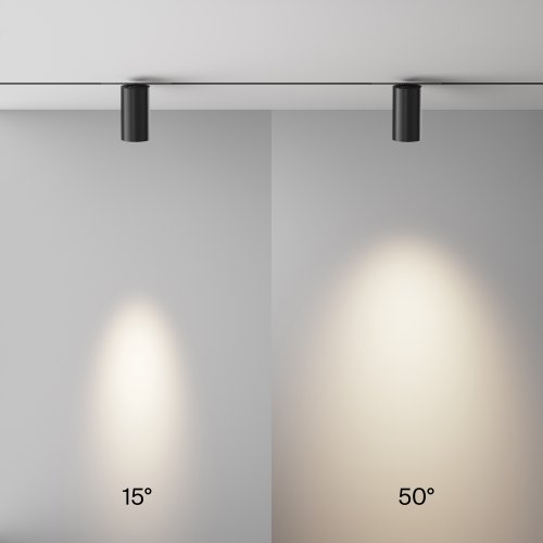 Трековый светильник Фокус / Focus Led Exility X (Эксилити Х) 4000K 18Вт 36° TR243-18W4K-B Maytoni чёрный для шинопроводов серии Трековая система EXILITY X (Эксилити Х) чёрный фото 8