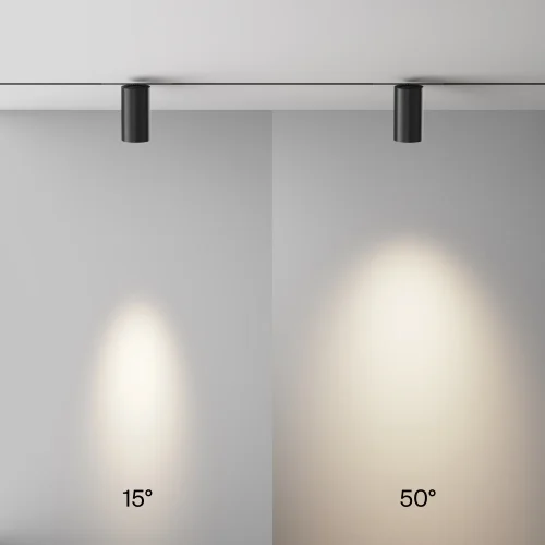 Трековый светильник Фокус / Focus Led Exility X (Эксилити Х) 4000K 18Вт 36° TR243-18W4K-B Maytoni чёрный для шинопроводов серии Трековая система EXILITY X (Эксилити Х) чёрный фото 8