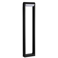 Парковый светильник LED Twinset 7117/12GLA Odeon Light уличный IP65 коричневый на 1 лампу, плафон коричневый в стиле хай-тек современный LED