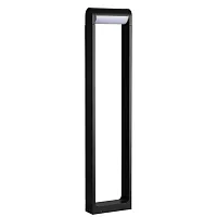 Парковый светильник LED Twinset 7117/12GLA Odeon Light уличный IP65 коричневый на 1 лампу, плафон коричневый в стиле хай-тек современный LED