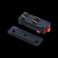 Коннектор прямой Skyline 220 ST015.422.10H ST-Luce чёрный в стиле для светильников серии Skyline 220 умное освещение st-luce