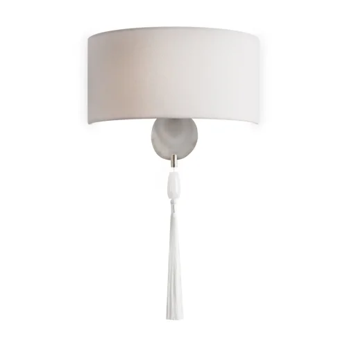 Бра Agate FR2052WL-02N Freya серый на 2 лампы, основание никель в стиле классический прованс 