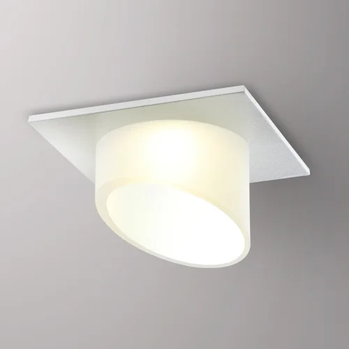 Светильник точечный Lirio 370899 Novotech белый 1 лампа, основание белое в стиле современный  фото 3