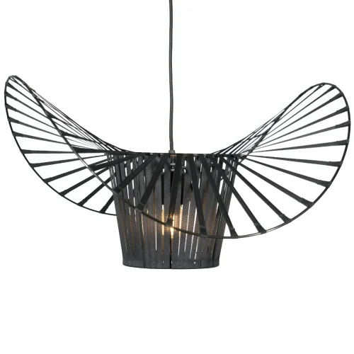 Светильник подвесной Боннет (Bonnet) 10099/800 LOFT IT чёрный на 1 лампу, основание чёрное в стиле современный арт-деко фото 2 Светильник подвесной Боннет (Bonnet) 10099/800 LOFT IT чёрный на 1 лампу, основание чёрное в стиле современный арт-деко фото 2