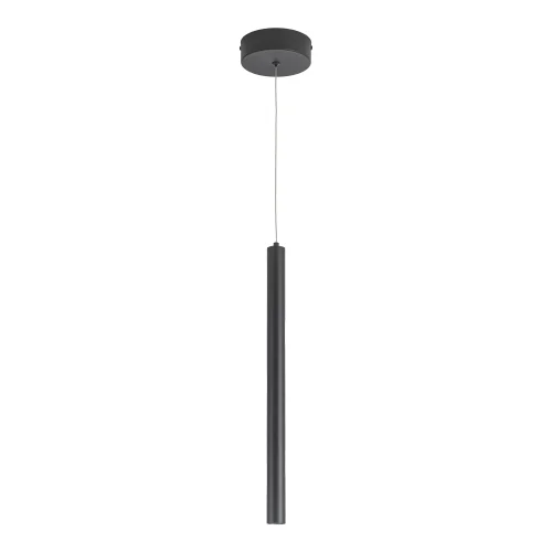 Светильник подвесной LED ST613 ST613.403.06 ST-Luce чёрный 1 лампа, основание чёрное в стиле современный хай-тек трубочки