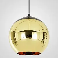 Светильник подвесной Copper Shade Gold D45 182700-22 ImperiumLoft золотой 1 лампа, основание золотое в стиле современный арт-деко 