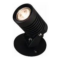 Прожектор LED Spike Led 9101-NW Nowodvorski уличный IP54 чёрный на 1 лампу, плафон чёрный в стиле современный LED