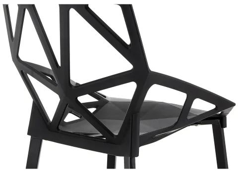 Деревянный стул One PC-015 черный 11697 Woodville, чёрный/, ножки/металл/чёрный, размеры - ****550*560 фото 8