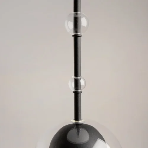 Светильник подвесной Ros MOD227PL-01B Maytoni чёрный прозрачный 1 лампа, основание чёрное в стиле современный  фото 7