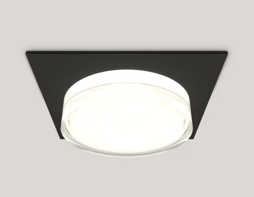 Светильник точечный XC8062022 Ambrella light белый 1 лампа, основание чёрное в стиле современный хай-тек  фото 3