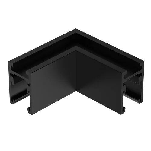 Коннектор угловой для накладного магнитного шинопровода Presto A622406L Arte Lamp чёрный в стиле для светильников серии Presto presto магнитная накладной