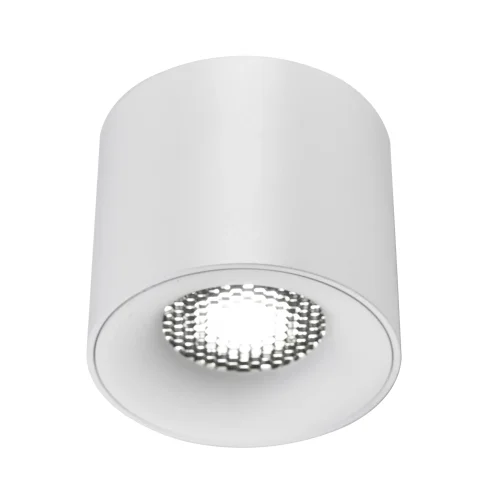 Светильник накладной LED ST761.533.10 ST-Luce чёрный на 1 лампу, основание белое в стиле современный круглый