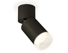 Светильник накладной Techno Spot XM XM6313082 Ambrella light чёрный 1 лампа, основание чёрное в стиле хай-тек современный круглый