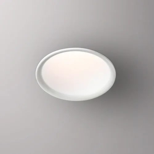 Светильник точечный LED с переключателем цветовой температуры Lang 358906 Novotech белый 1 лампа, основание белое в стиле современный хай-тек  фото 3