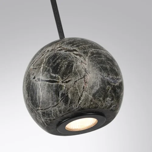 Светильник подвесной LED Dex 7068/5L Odeon Light чёрный на 1 лампу, основание чёрное в стиле хай-тек фото 4